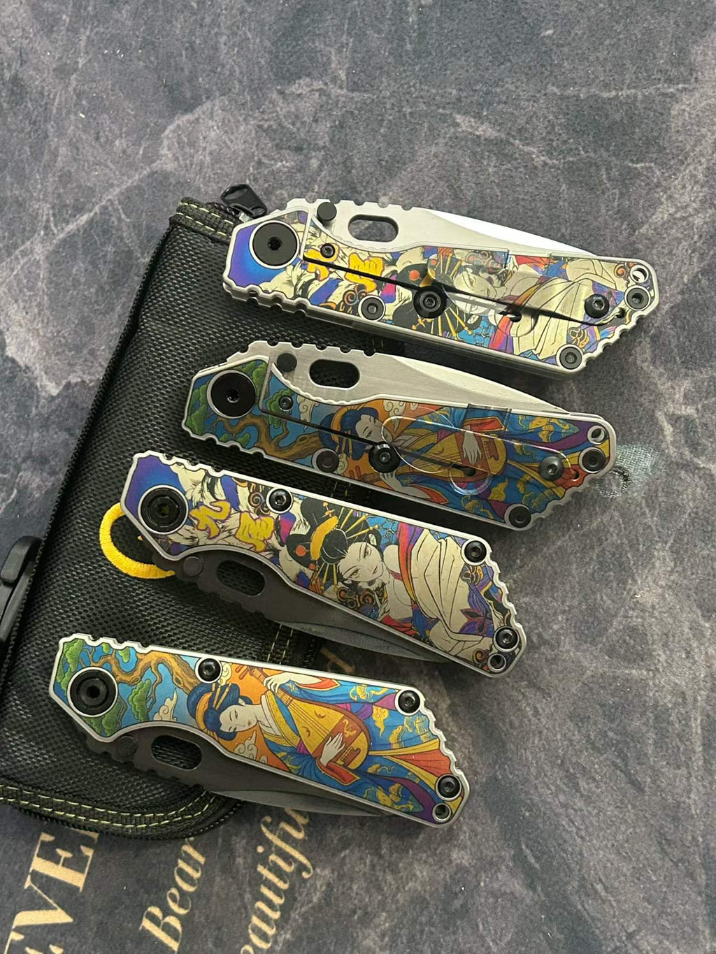 Strider SNG Titanium Folding Knife
