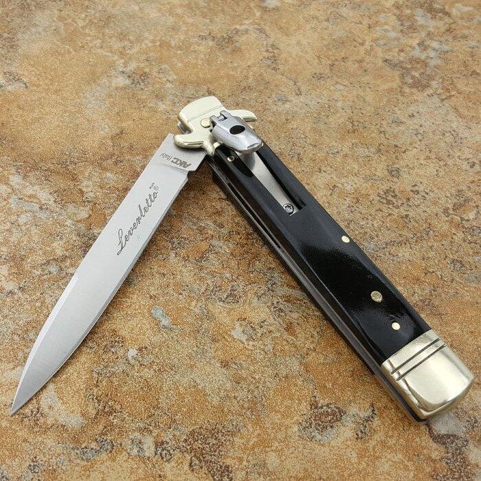 AKC Horn Handle Automatic Knife