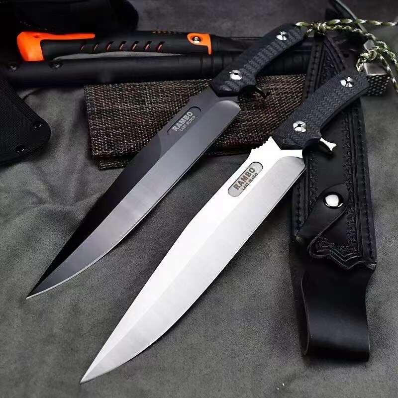 RAMBO  G10 Fixed Blade