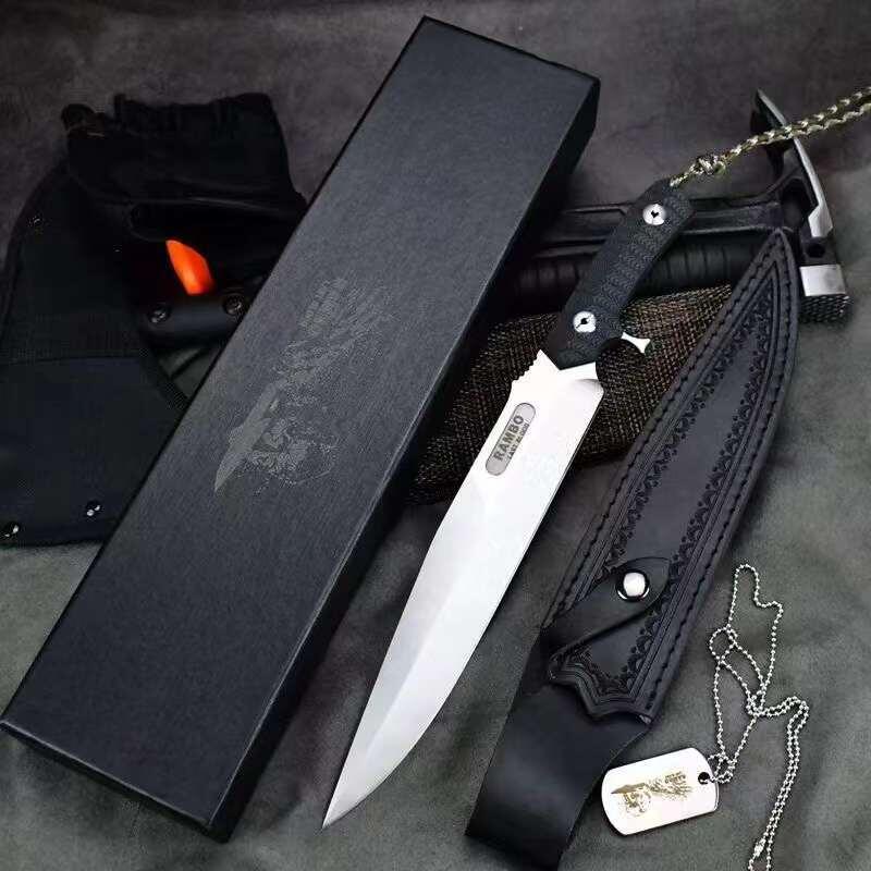 RAMBO  G10 Fixed Blade