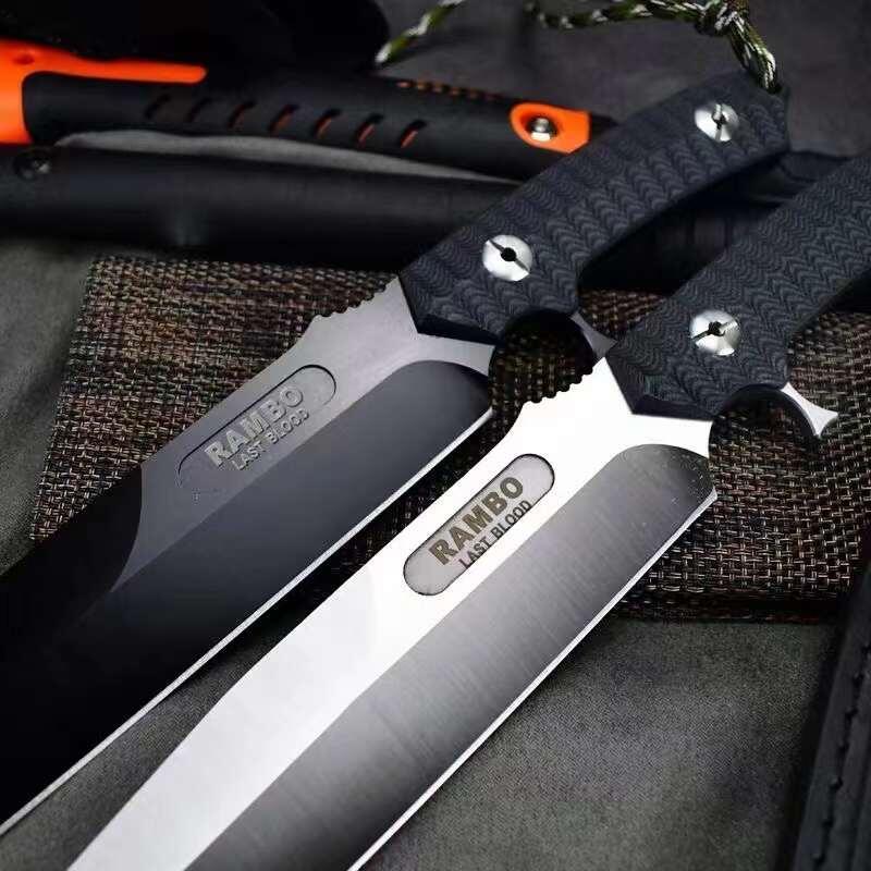 RAMBO  G10 Fixed Blade