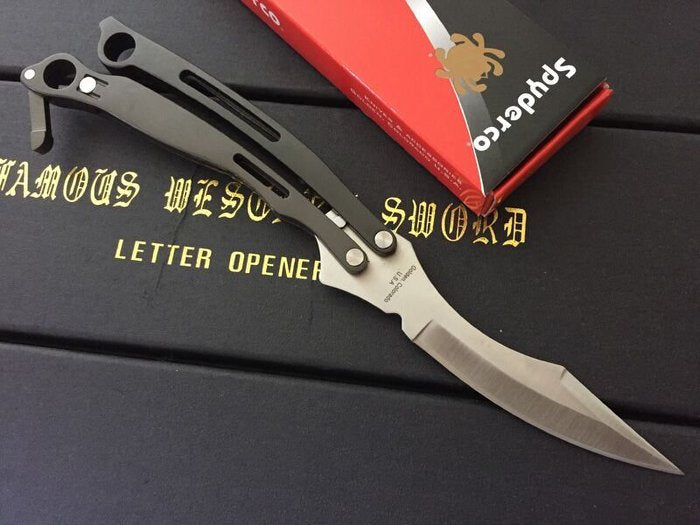 Light Speed Particle II TANTO Butterfly Knife